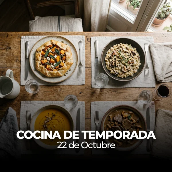 COCINA DE TEMPORADA: Setas y calabazas
