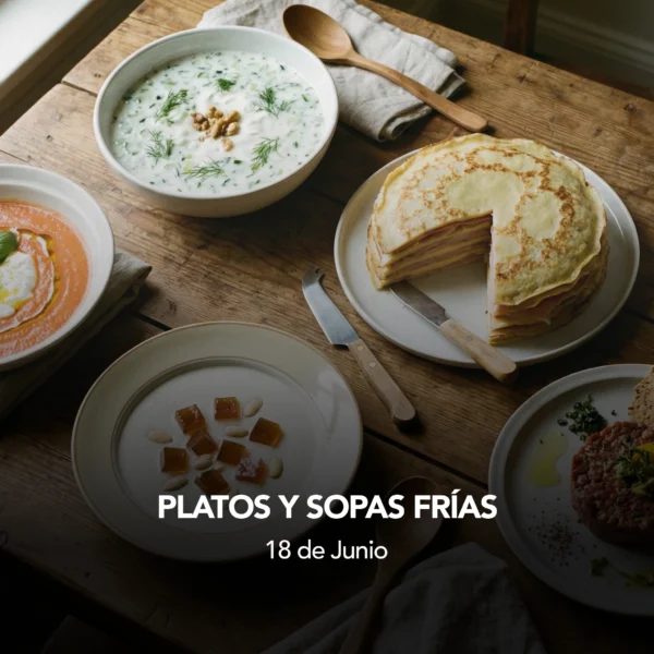 PLATOS Y SOPAS FRÍAS